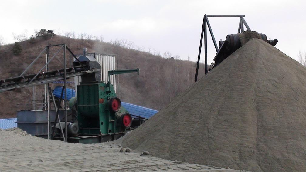 破碎機(jī)使用現(xiàn)場